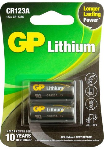  GP Batteries »2er Pack CR123A« Batteri...