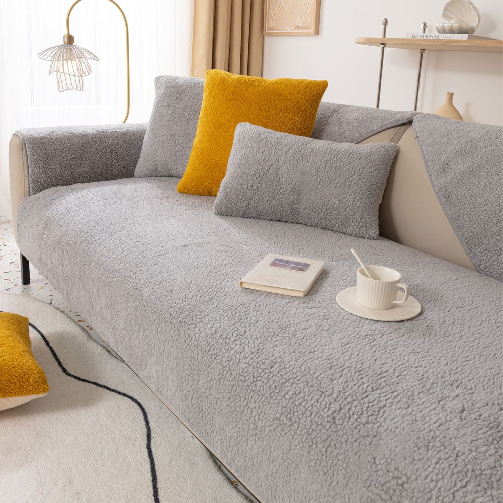 NUODWELL Sofahusse Sofabezug 1 2 3 4-Sitzer,Sofa überwurfdecke mit Rutschfe günstig online kaufen