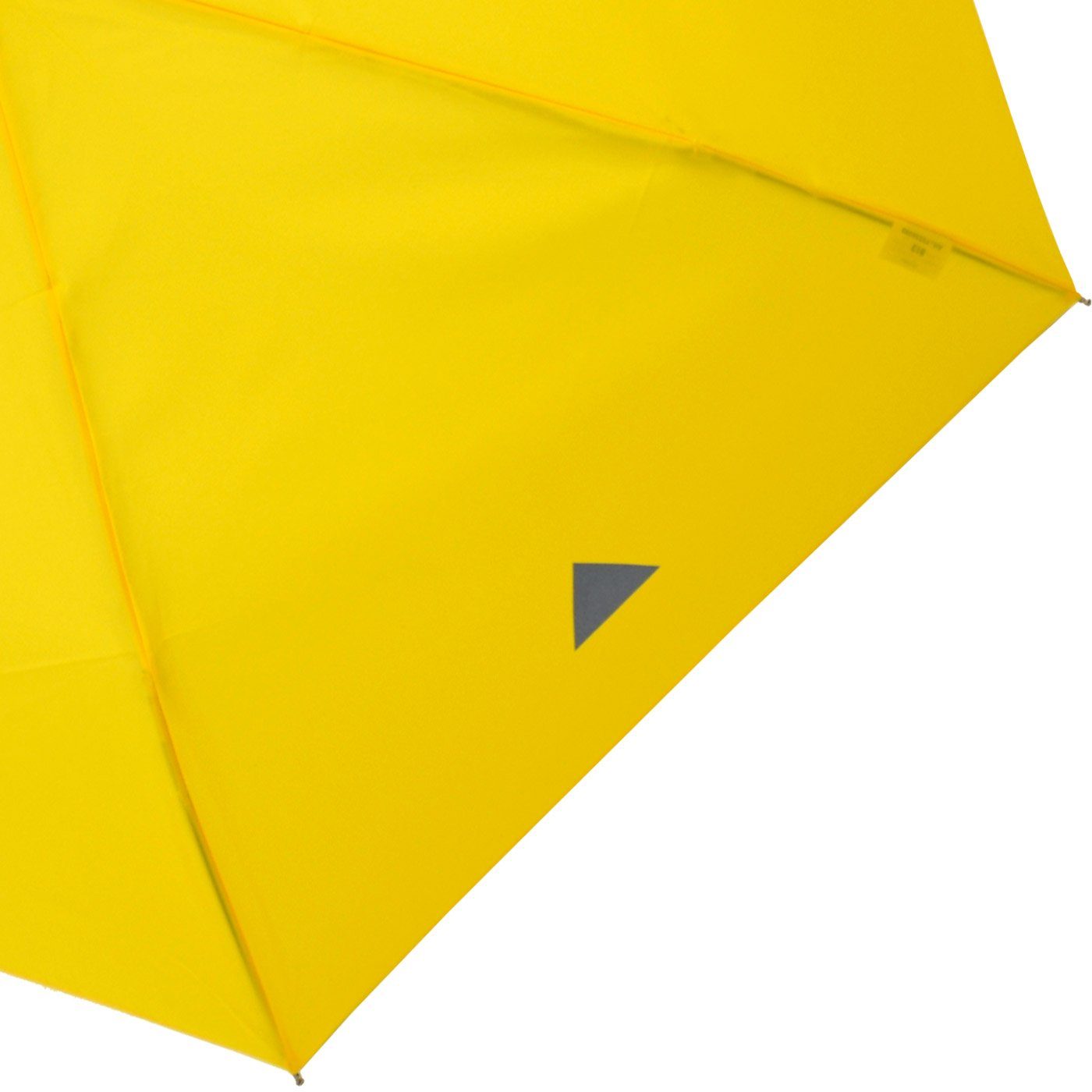 gelb Taschenregenschirm Havanna mit doppler® leichter kleiner, reflektierenden Reflex, Kinderschirm Kids Aufdrucken Super-Mini
