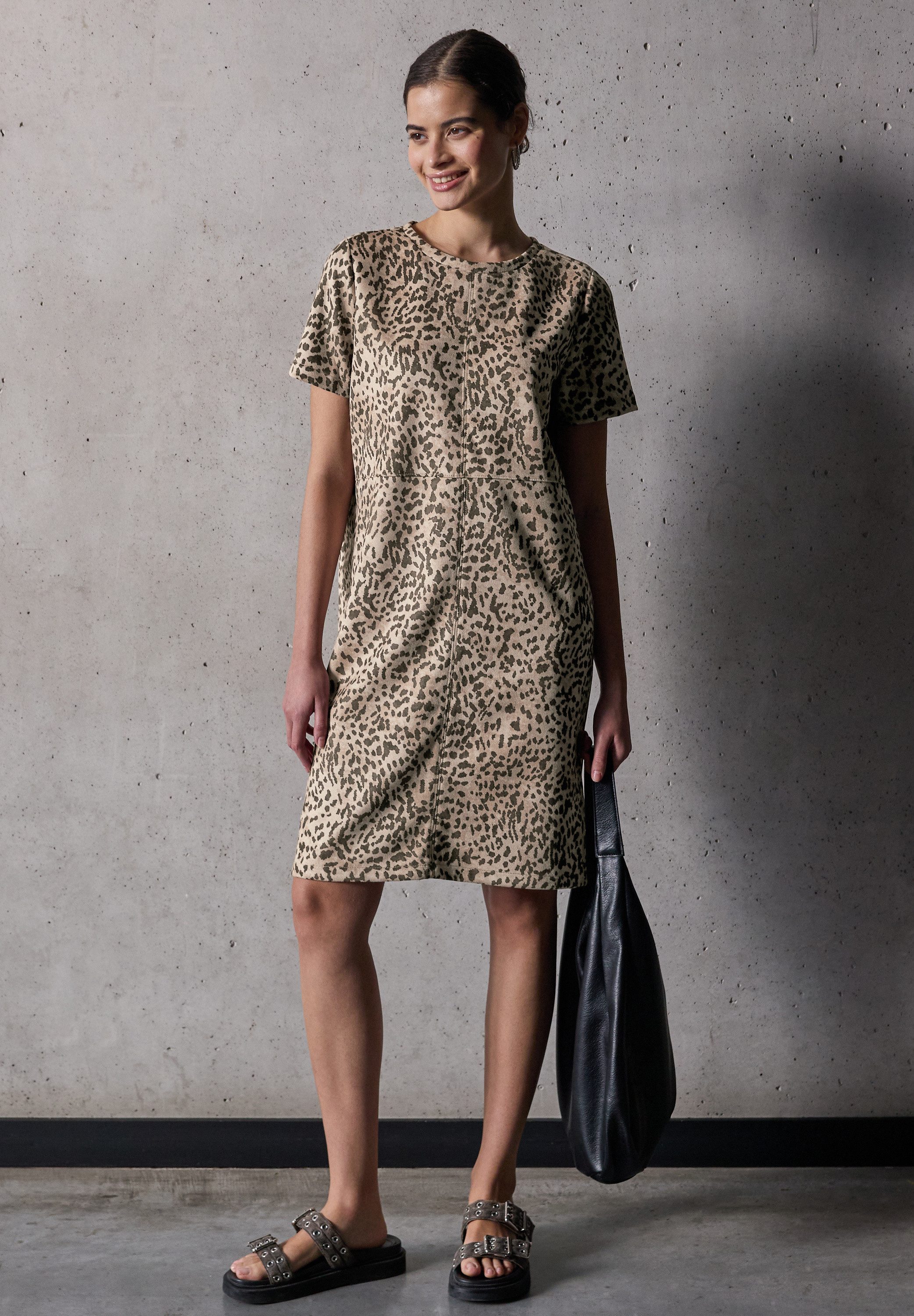 STREET ONE STUDIO Sommerkleid knielang