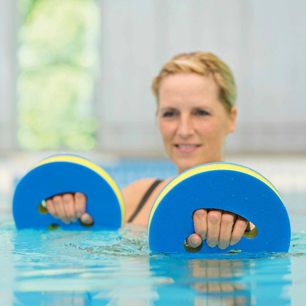 Comfy Aqua Tube Aqua-Disc Aquafit Smile, Für Aqua-Training, Seniorensport, Menschen mit Handicap