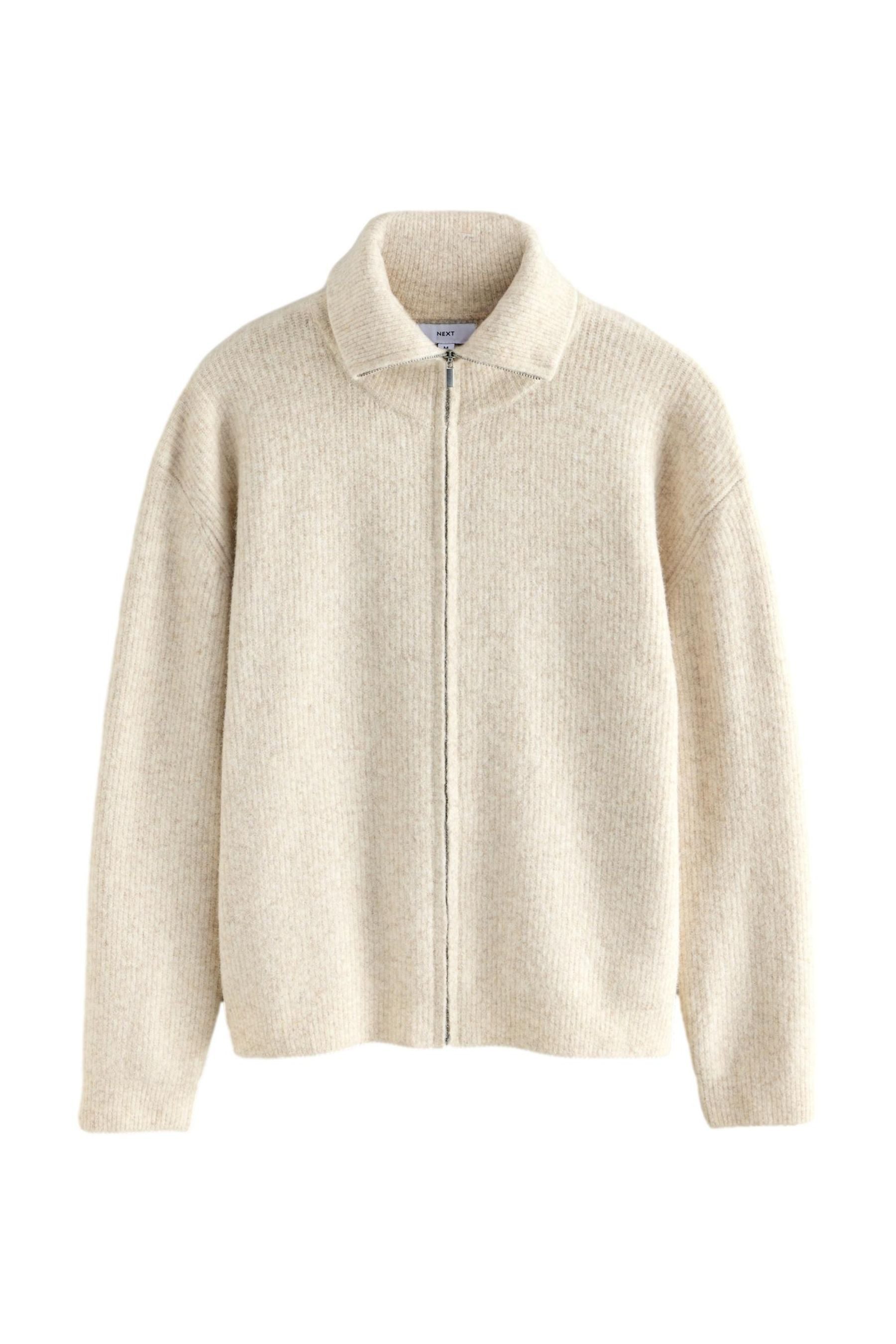 Strickjacke Relaxed Fit Kuschelige Strickjacke mit RV