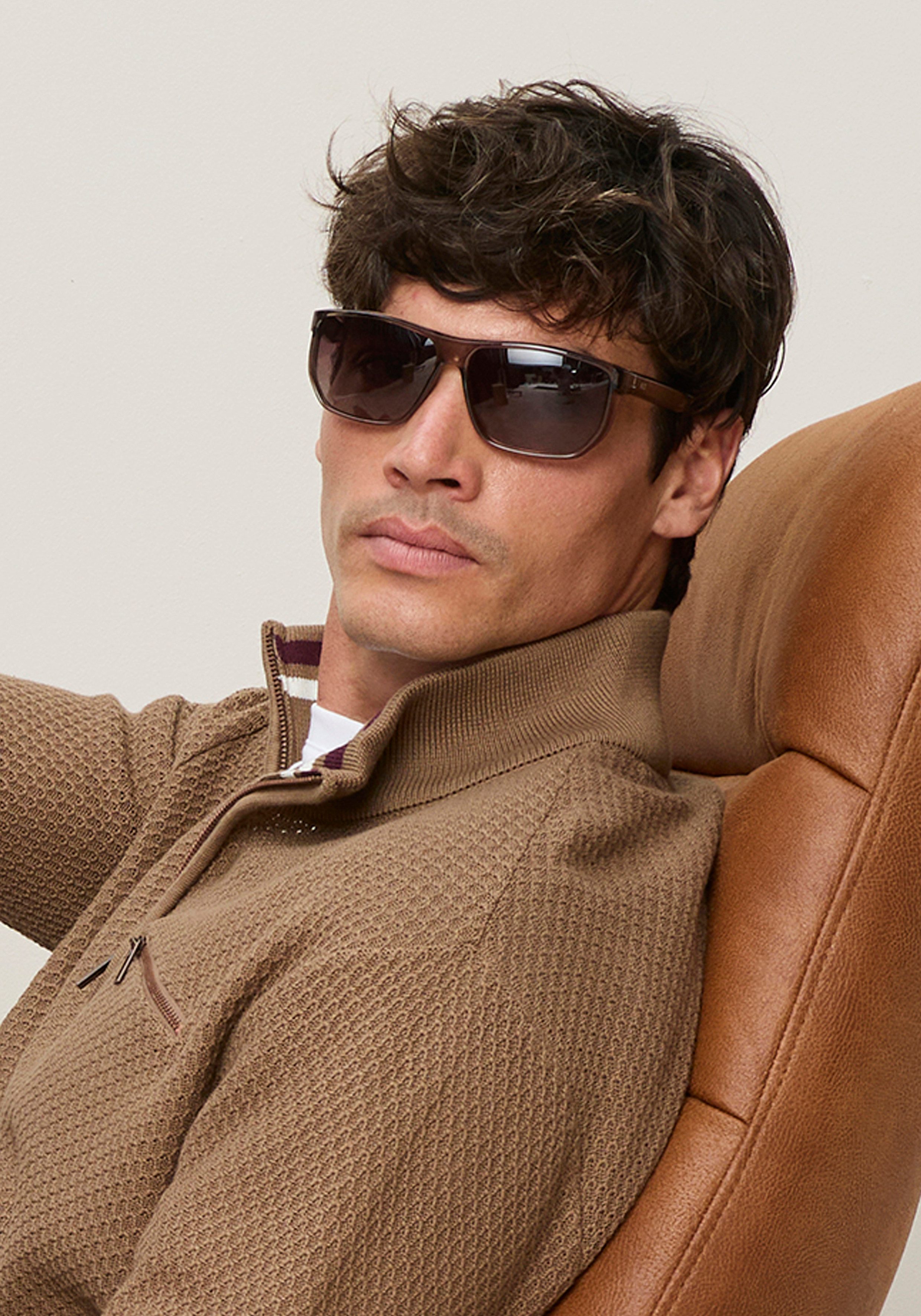 H.I.S Sonnenbrille Polarisierende Gläser reduzieren störende Reflexionen beim Tragen (Set, 3-St., inklusive Softbeutel und Etui) sportlich-modischer Stil für SIE und IHN