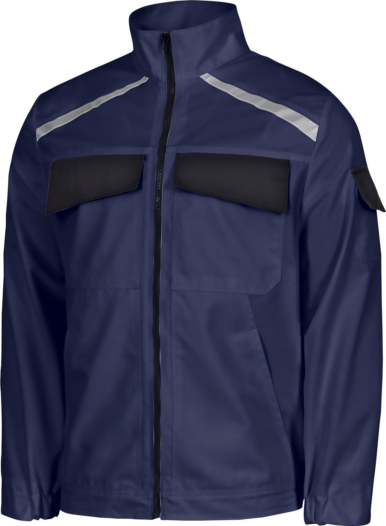 Reflexeinsatz Arbeitsjacke marine/schwa mit Extreme more safety&