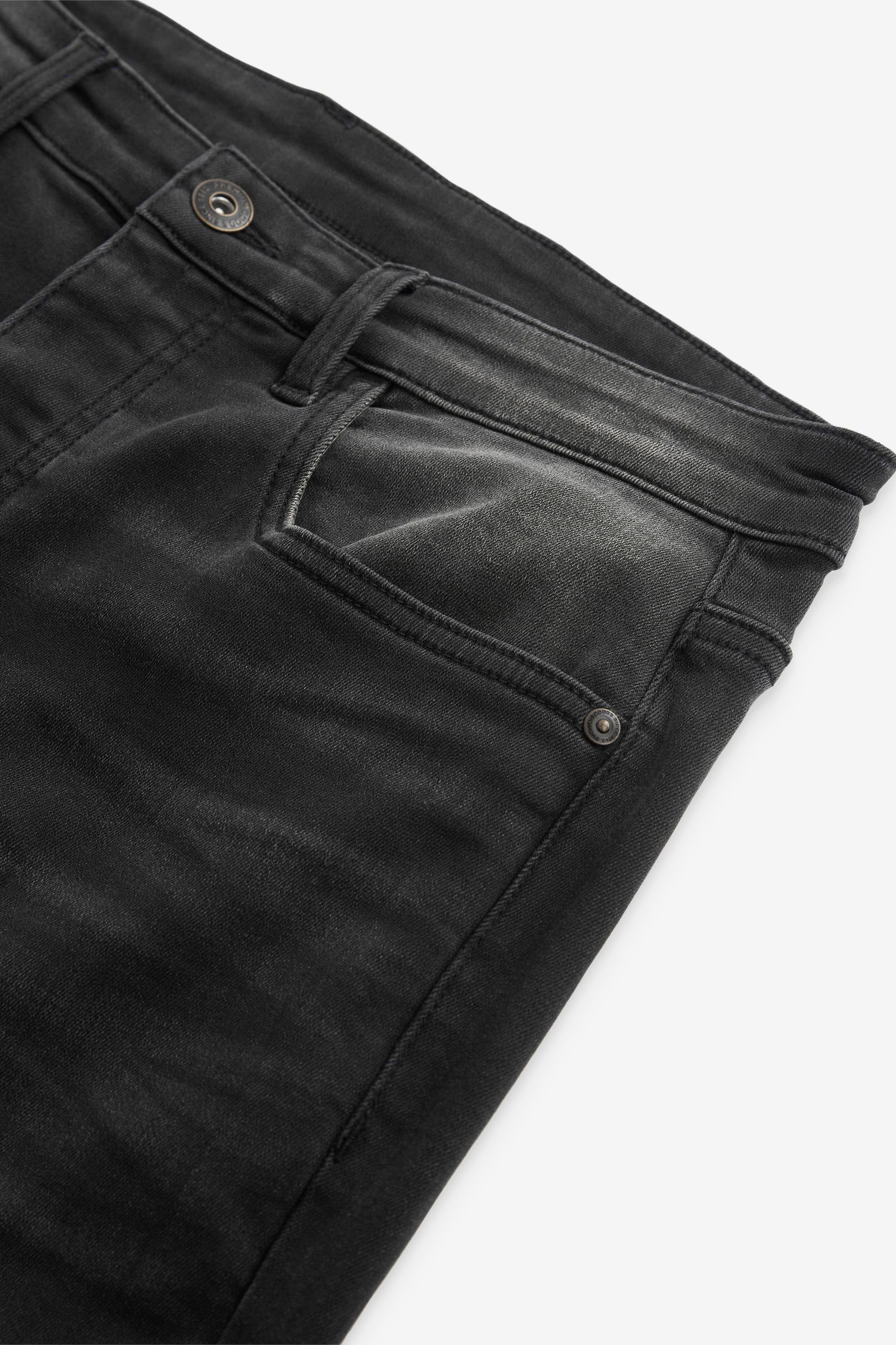 – Fit Next Motion Washed Slim-fit-Jeans Flex Slim (1-tlg) Stretch-Jeans Black