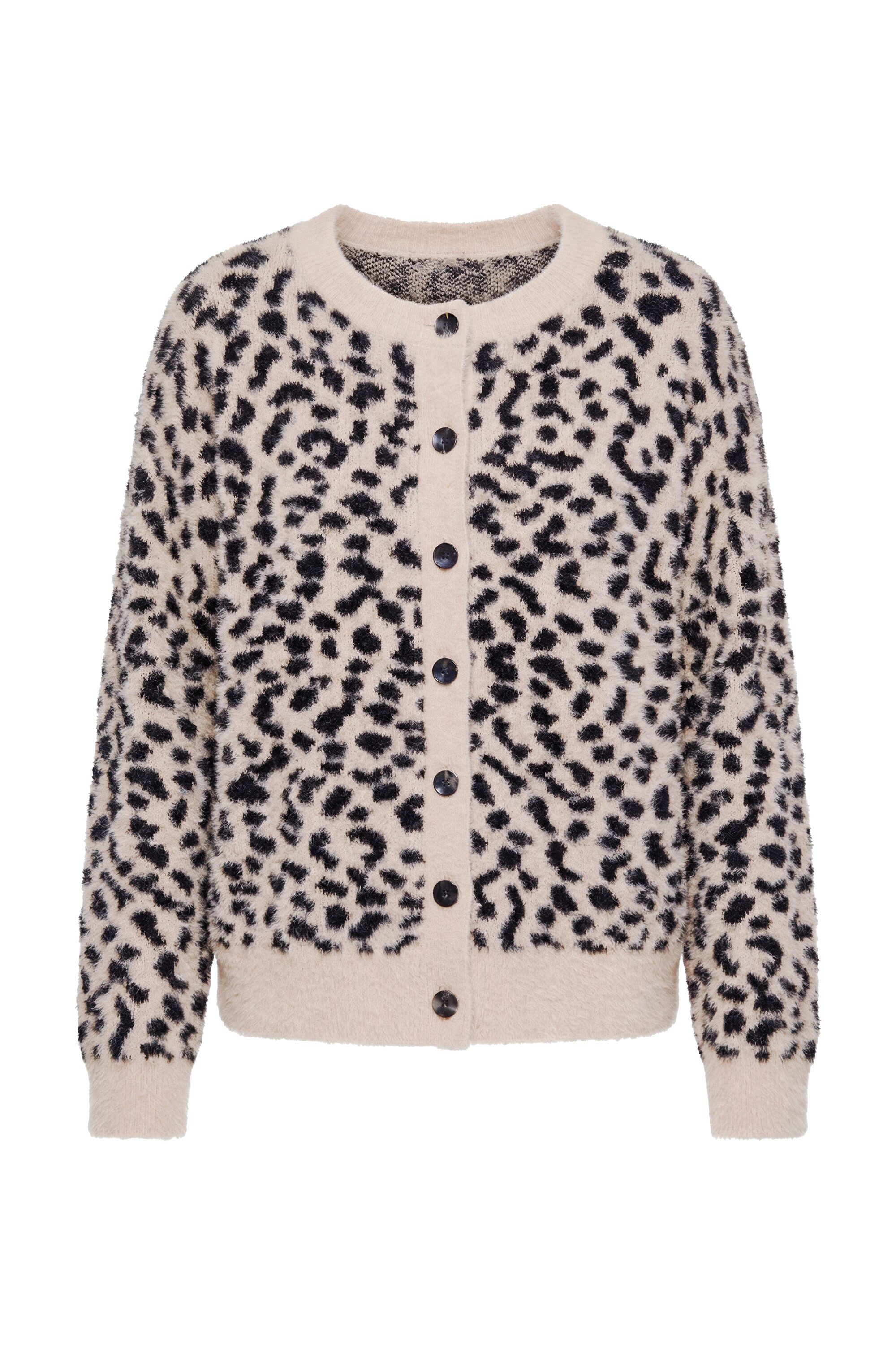 Studio Untold Strickjacke Strickjacke Oversize Shape Leo günstig online kaufen