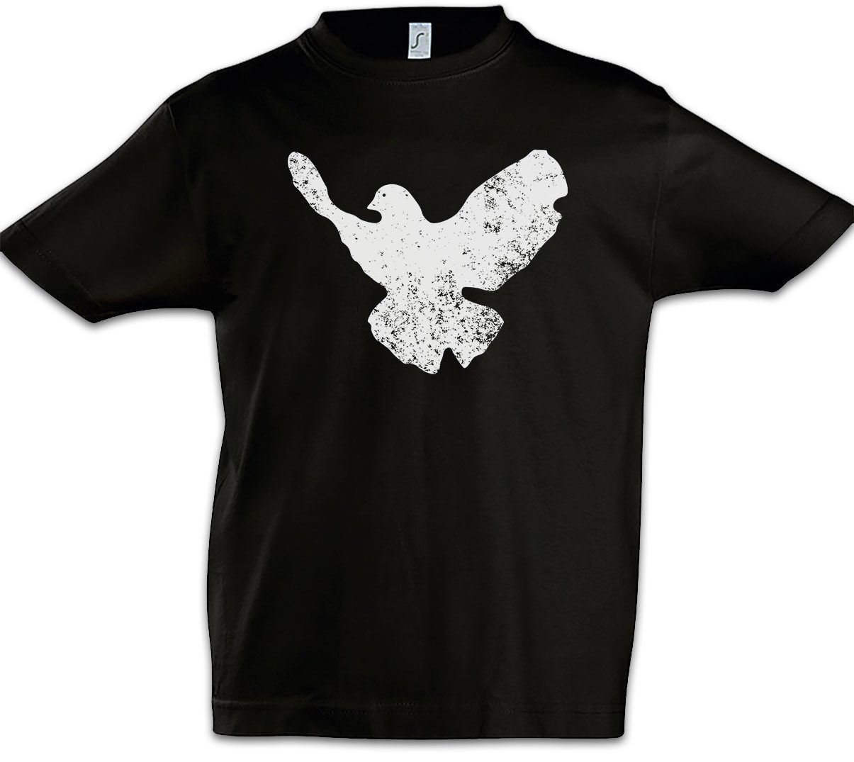 Urban Backwoods Print-Shirt Dove Of Peace Kinder T-Shirt Taube Frieden Movement Friedenstaube (1-tlg) Symbol Logo Bewegung Agaibst