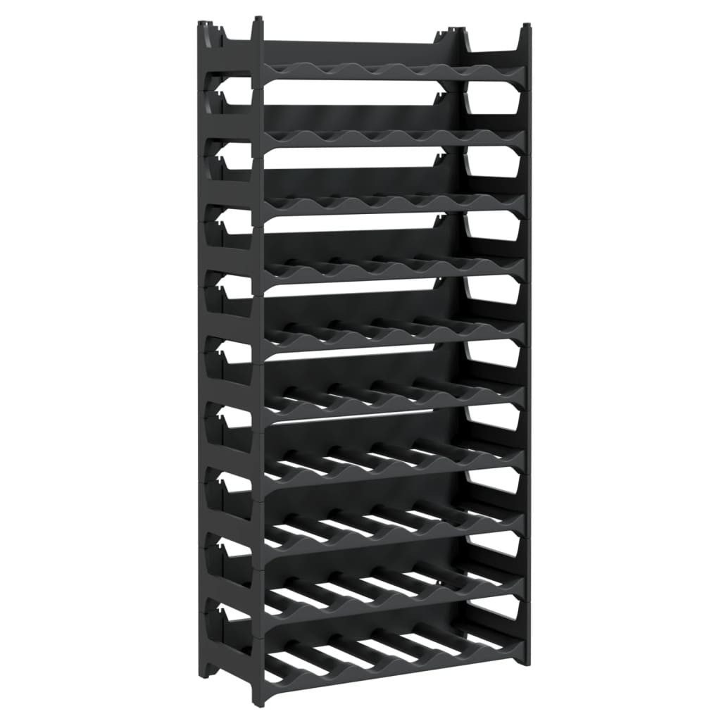 vidaXL Weinregal Weinregal für 60 Flaschen PP Stapelbar, 1-tlg.