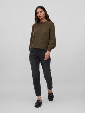 Vila Strickpullover Jamina (1-tlg) Plain/ohne Details