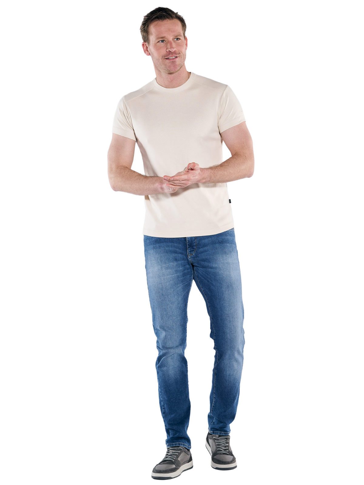 Engbers T-Shirt Herren T-Shirt "My Favorite" organic, Beige