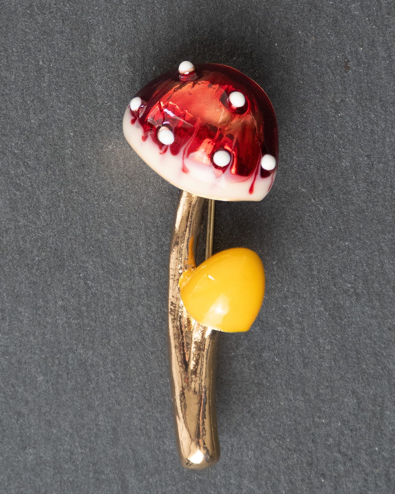 MayTree Brosche "bunte Pilze" (Stück, 1-tlg), Metallbrosche in Form bunte P günstig online kaufen