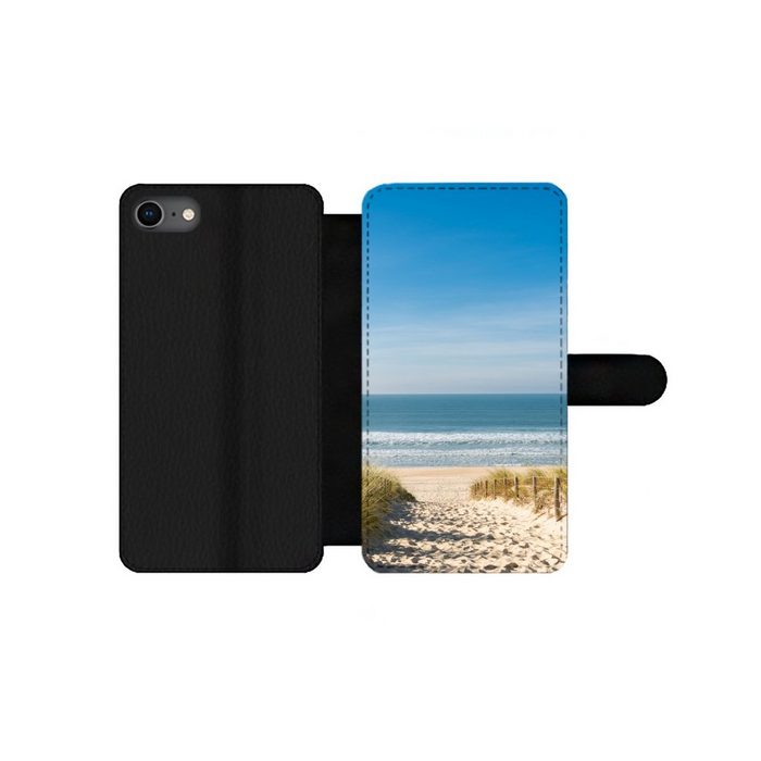 MuchoWow Handyhülle Strand - Meer - Düne - Sand - Sommer Handyhülle Telefonhülle Apple iPhone 8