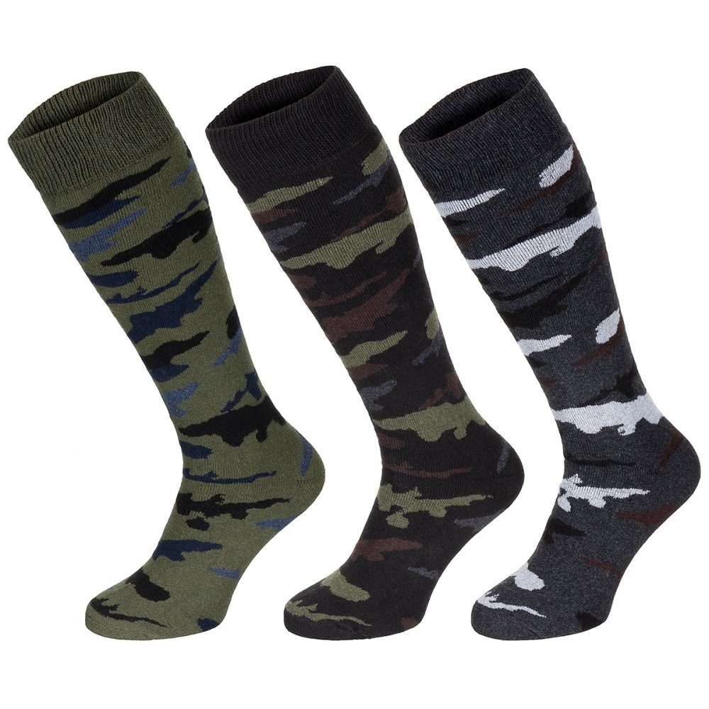 Scarpa Skisocken Wintersocken, (Set, 3-Paar, 3 Paar) tarn