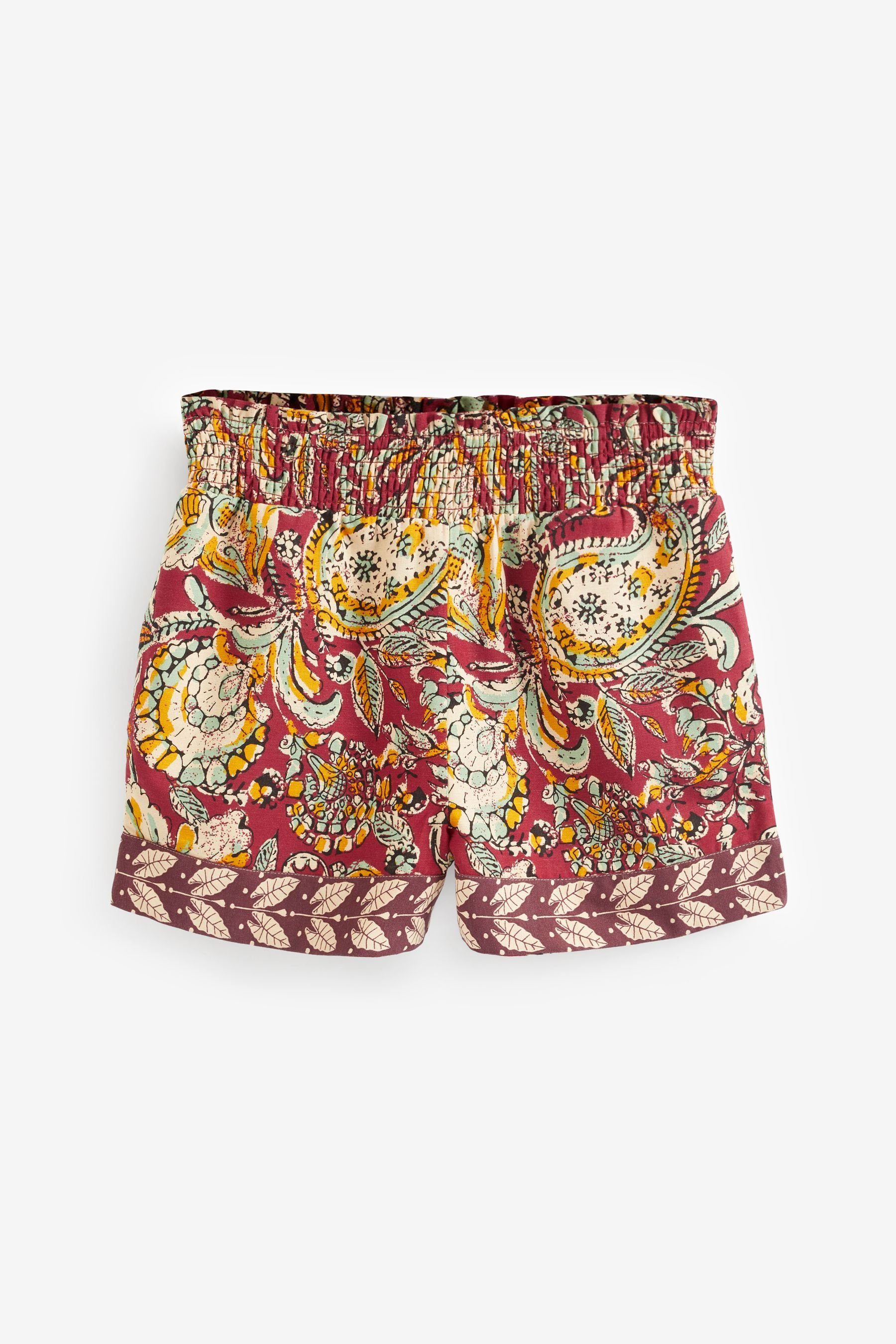 mit Trägertop (2 Baumwolle Next und Pyjama Shorts tlg) mit Schlafanzug