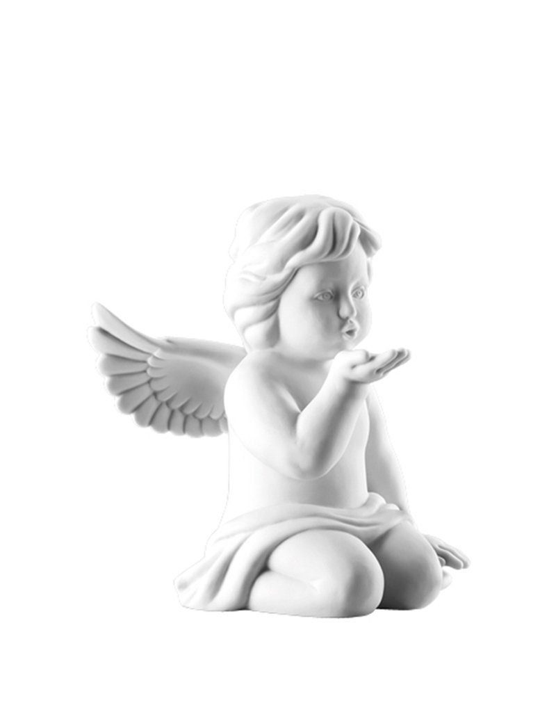 klein mit matten Engel Rosenthal Porzellan, Kusshand Engelfigur aus