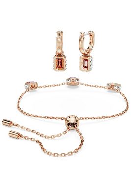 Swarovski Schmuckset Stilla, 5662923 (Set, 5-tlg), mit funkelnden Swarovski® Zirkonia (synth) und Swarovski® Kristallen