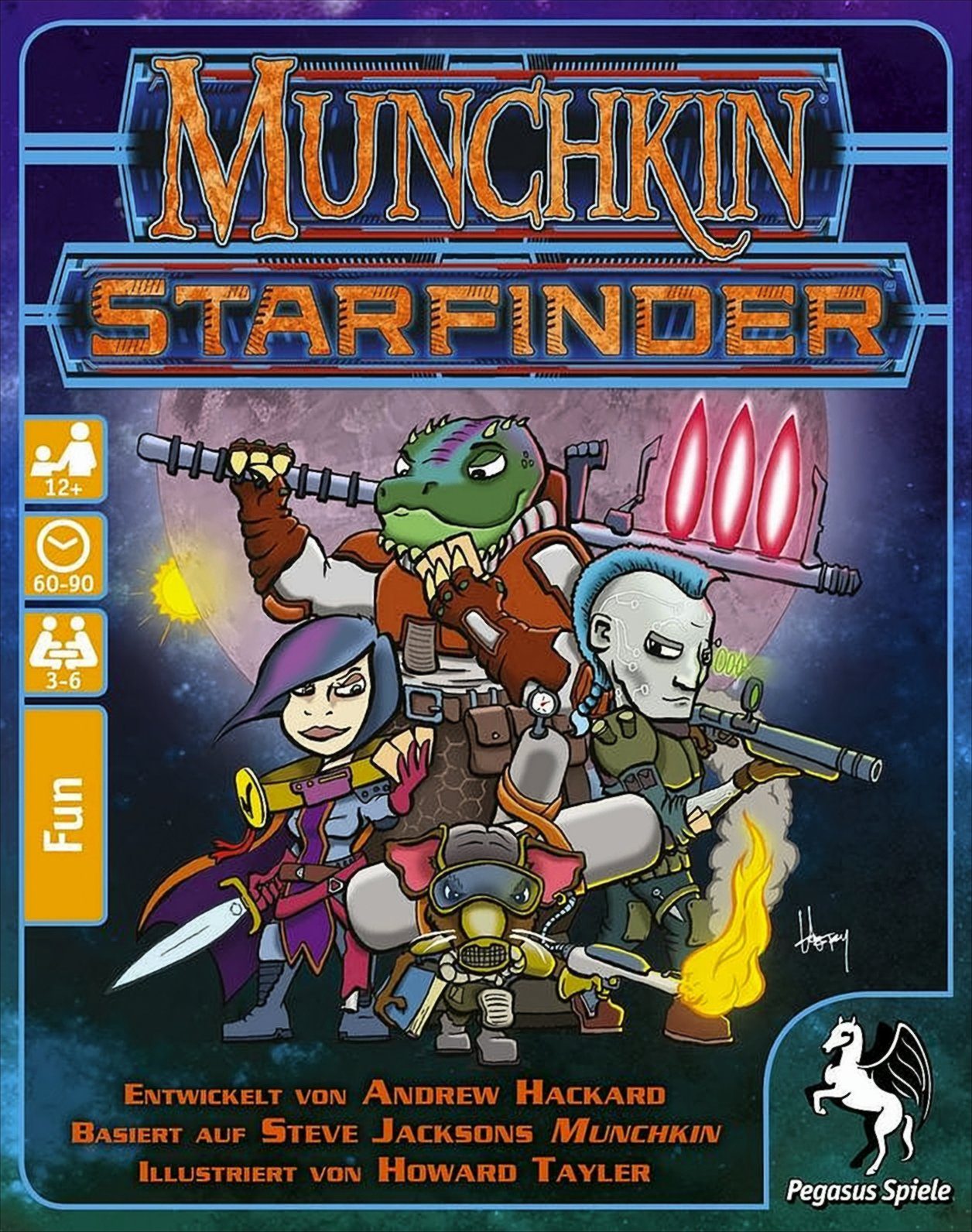 Pegasus Spiele Spiel, Munchkin Starfinder Munchkin Starfinder