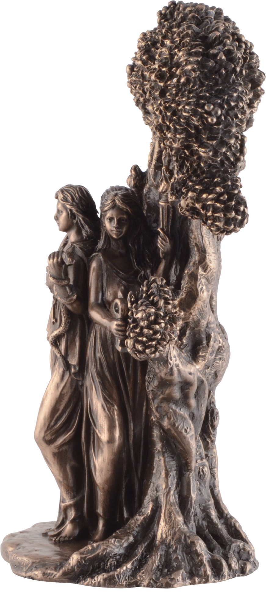 Veronese, bronziert Keltische - bronziert, Hekate Vogler by Gmbh Dekofigur Dreifaltigkeitsgöttin Kunststein, Veronese by direct
