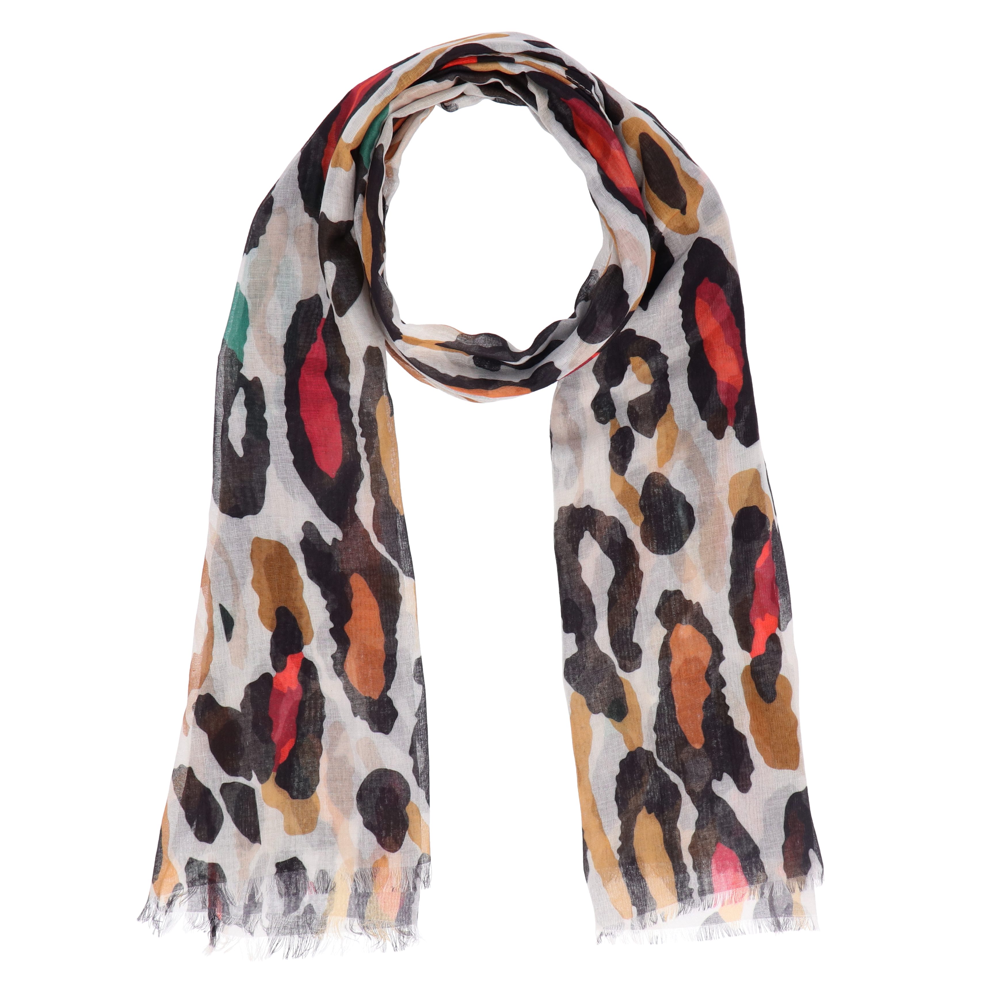 halsüberkopf Accessoires Modeschal Colorful Leo, Multicolor