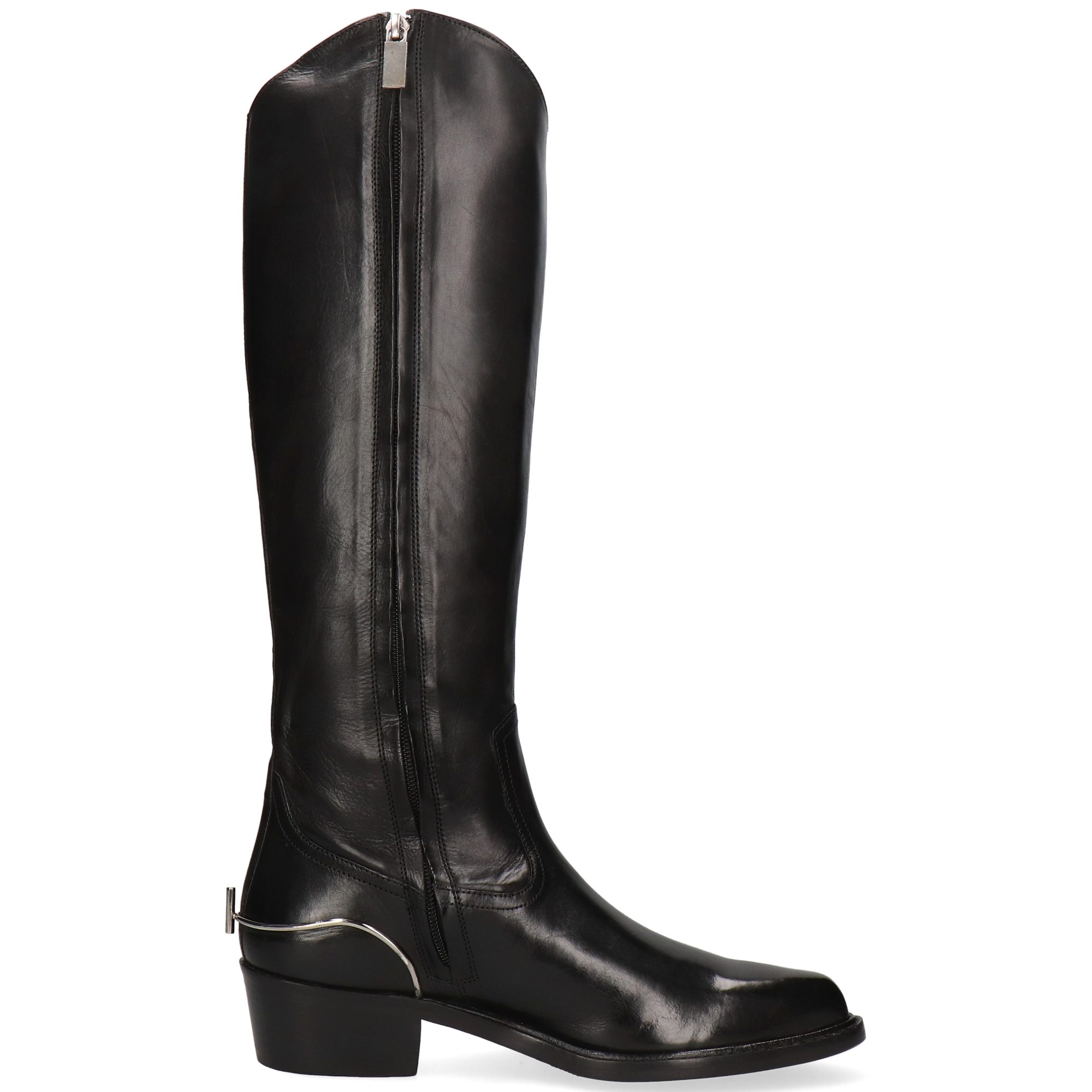 Melvin & Hamilton Rylee 6 Leder-Western Boots für Damen Stiefel Kubanischer Absatz, Echtes Leder, Vegetabile Gerbung