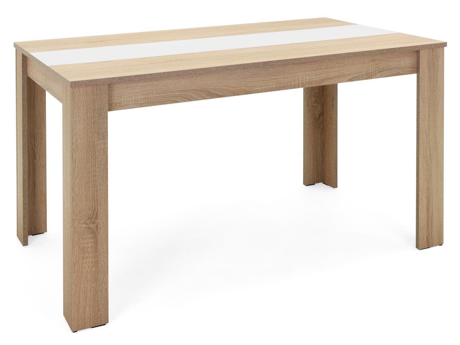 Finori Esstisch 138 x 74 x 80 cm (B/H/T)