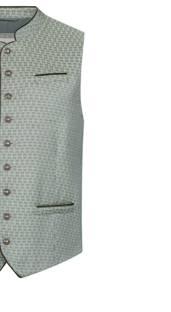 Nübler Trachtenweste Trachtenweste Egon in Salbei von Nübler