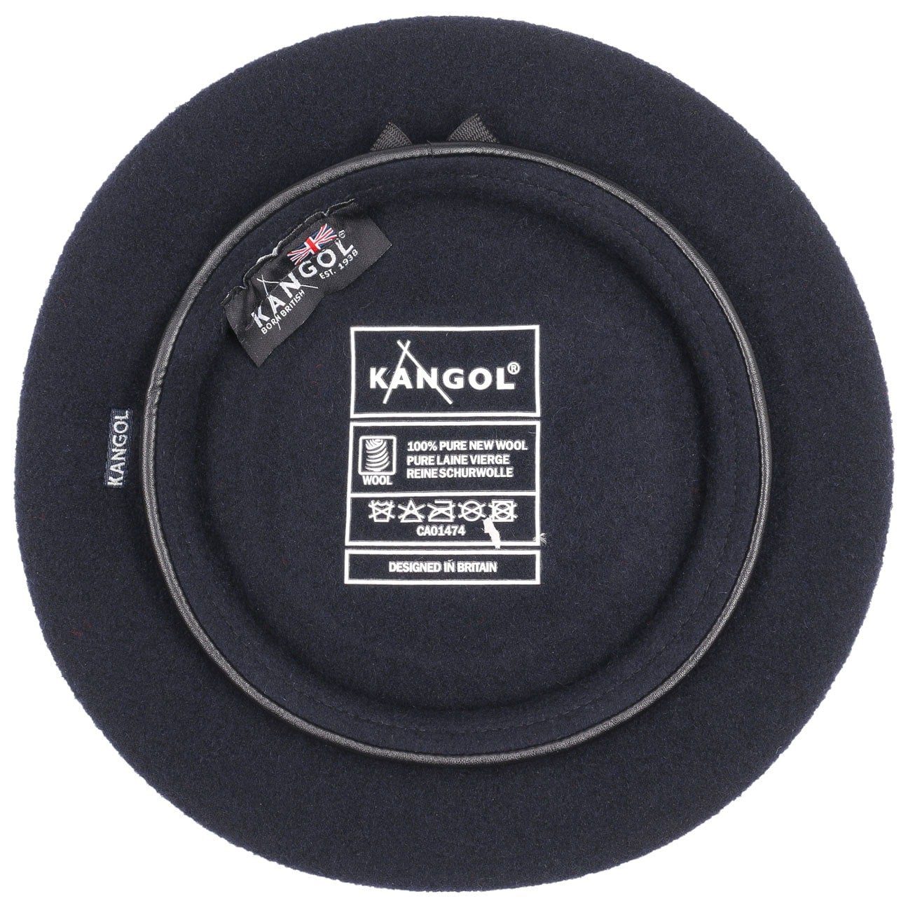 Kangol Baskenmütze (1-St) Damenbaske mit Einfass