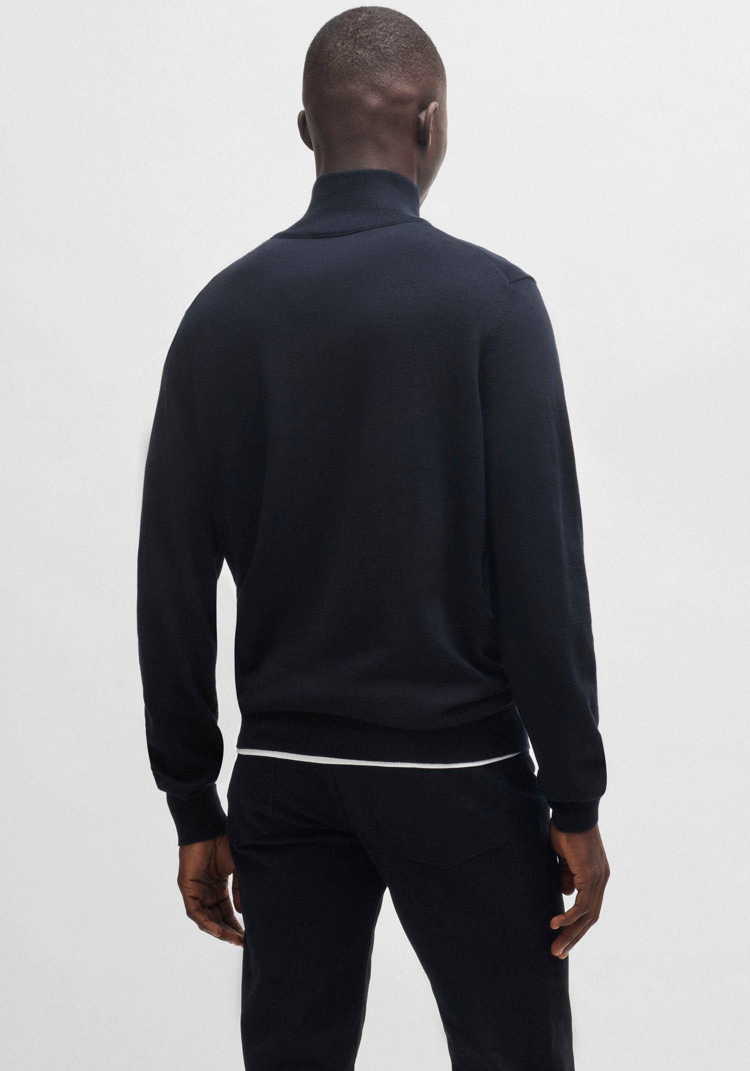 BOSS ORANGE Rollkragenpullover Kanobix mit Ton-in-Ton günstig online kaufen