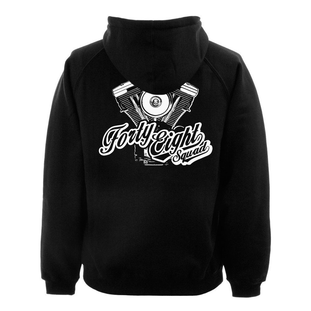 Kapuzenpullover Pullover Herren Motorrad Biker Männer Sweatshirt MAKAYA Hoodie Bekleidung