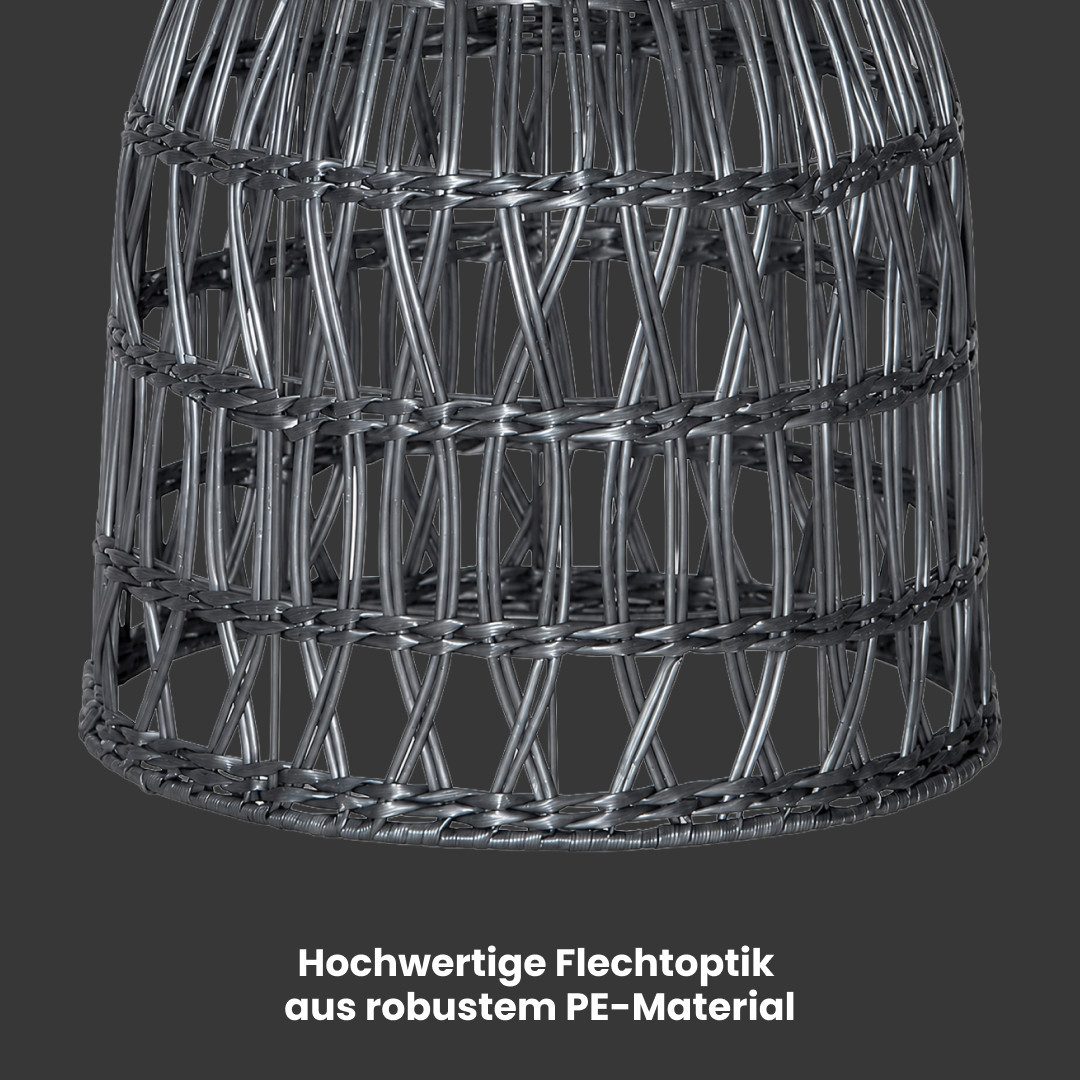 STAR TRADING LED Dekolicht Knute, Elegante Globe Optik – 3 transparente Kugeln mit Filament-LED: Stilvol