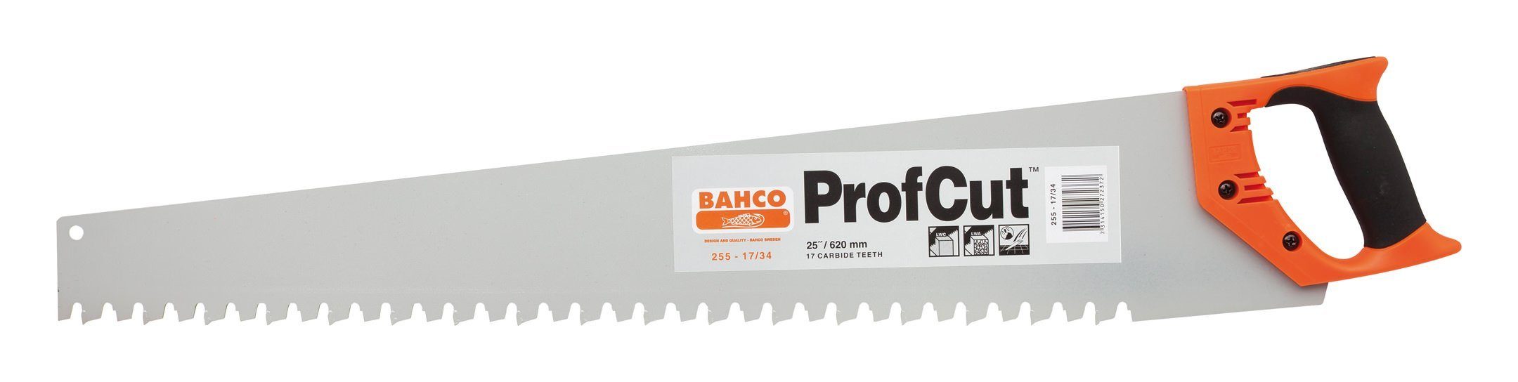 BAHCO Handsäge, Leichtbetonsäge HM 620 mm