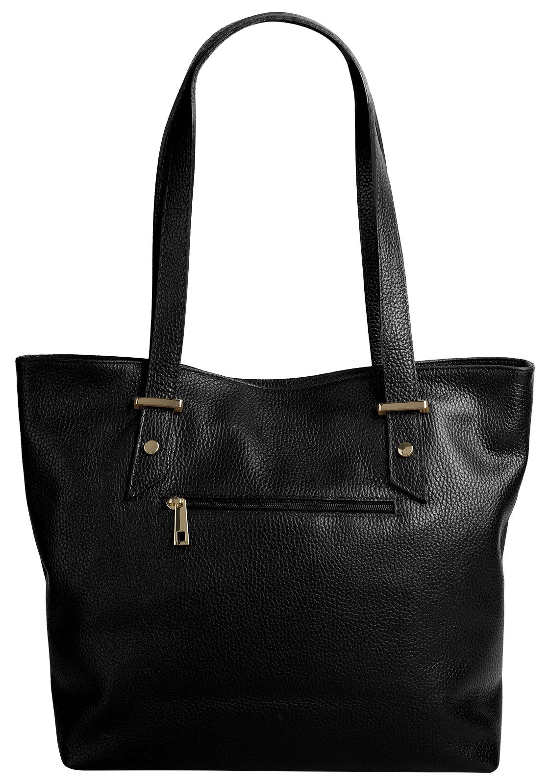 Cluty Shopper CLUTY Damen SOLERINO echt Leder, Made in Italy, echt Leder, Made in Italy – Bild 4 von 5
