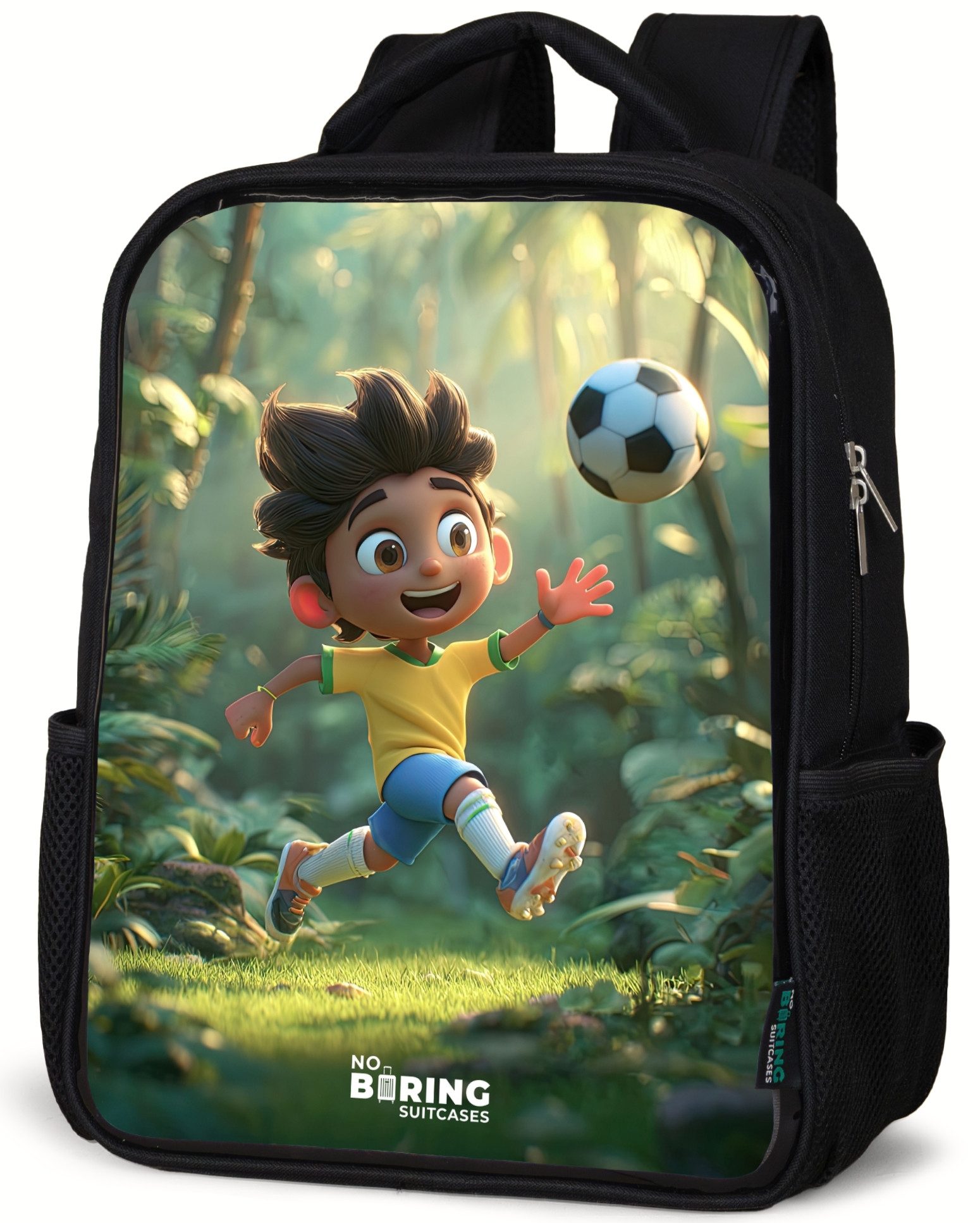 Rucksack Fußball - Junge - Wald