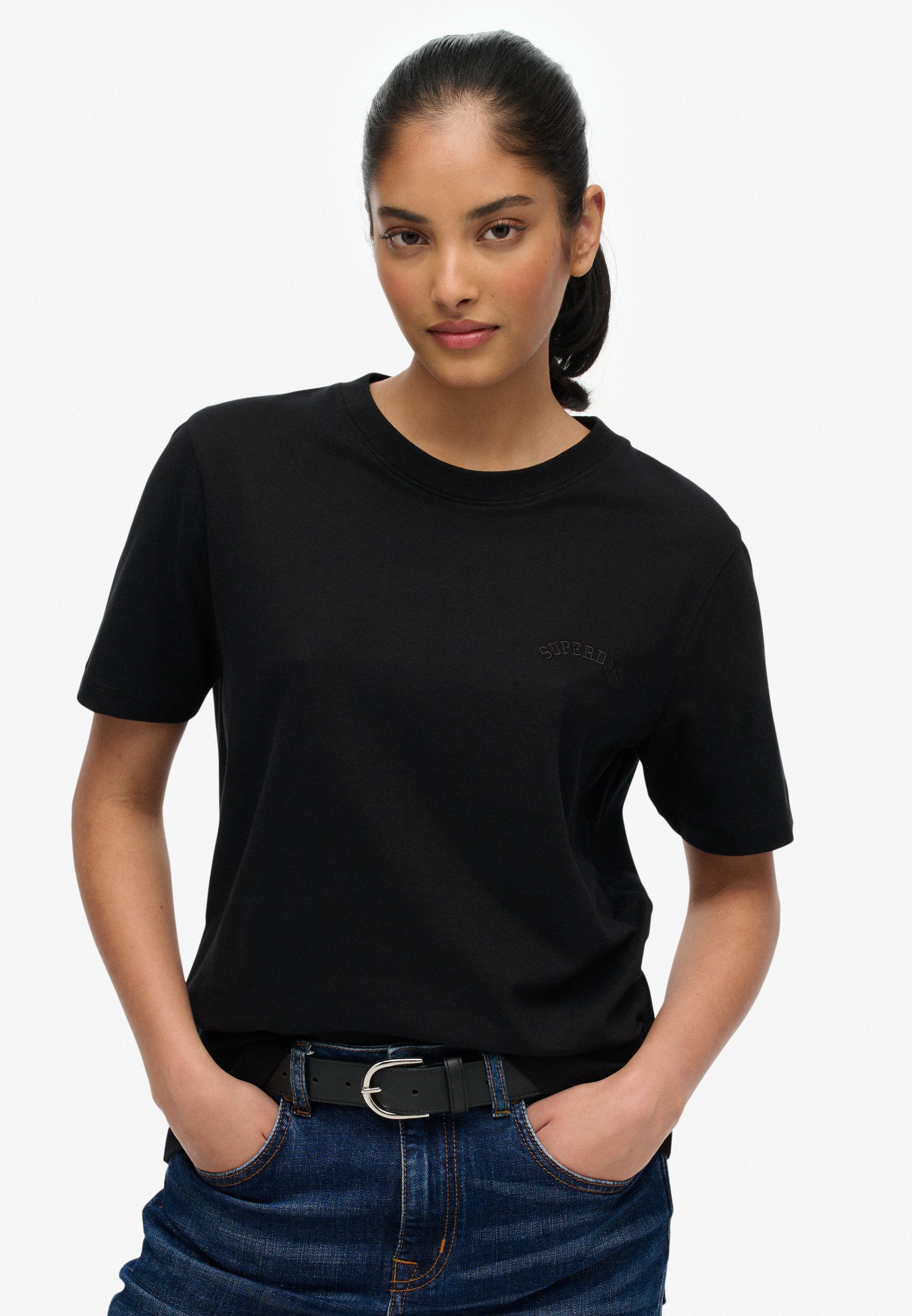 Superdry T-Shirt ESSENTIAL LOGO EMB TEE
