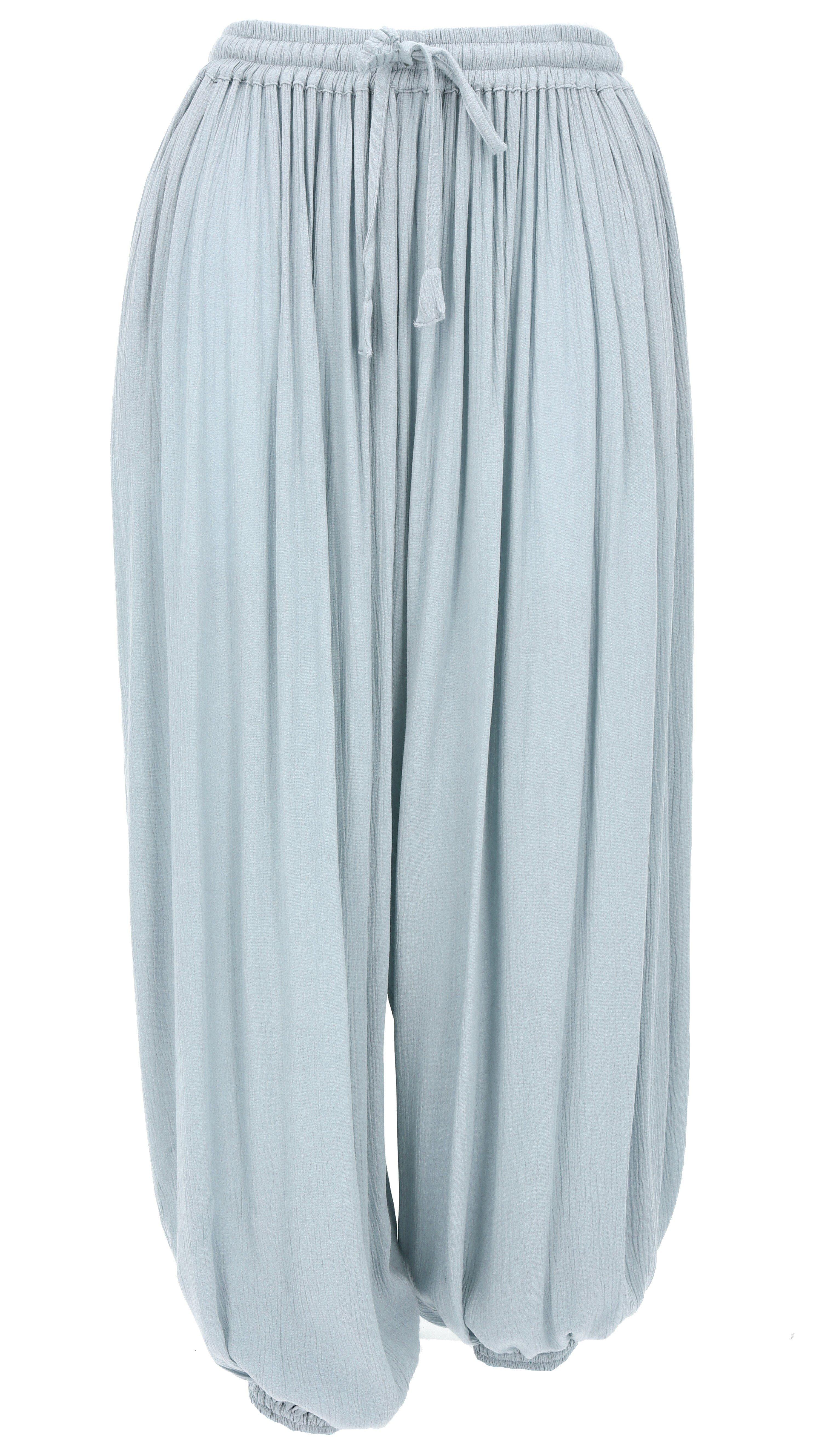 Guru-Shop Relaxhose Boho Pluderhose, Muckhose, Haremshose Viskose.. Ethno Style, alternative Bekleidung