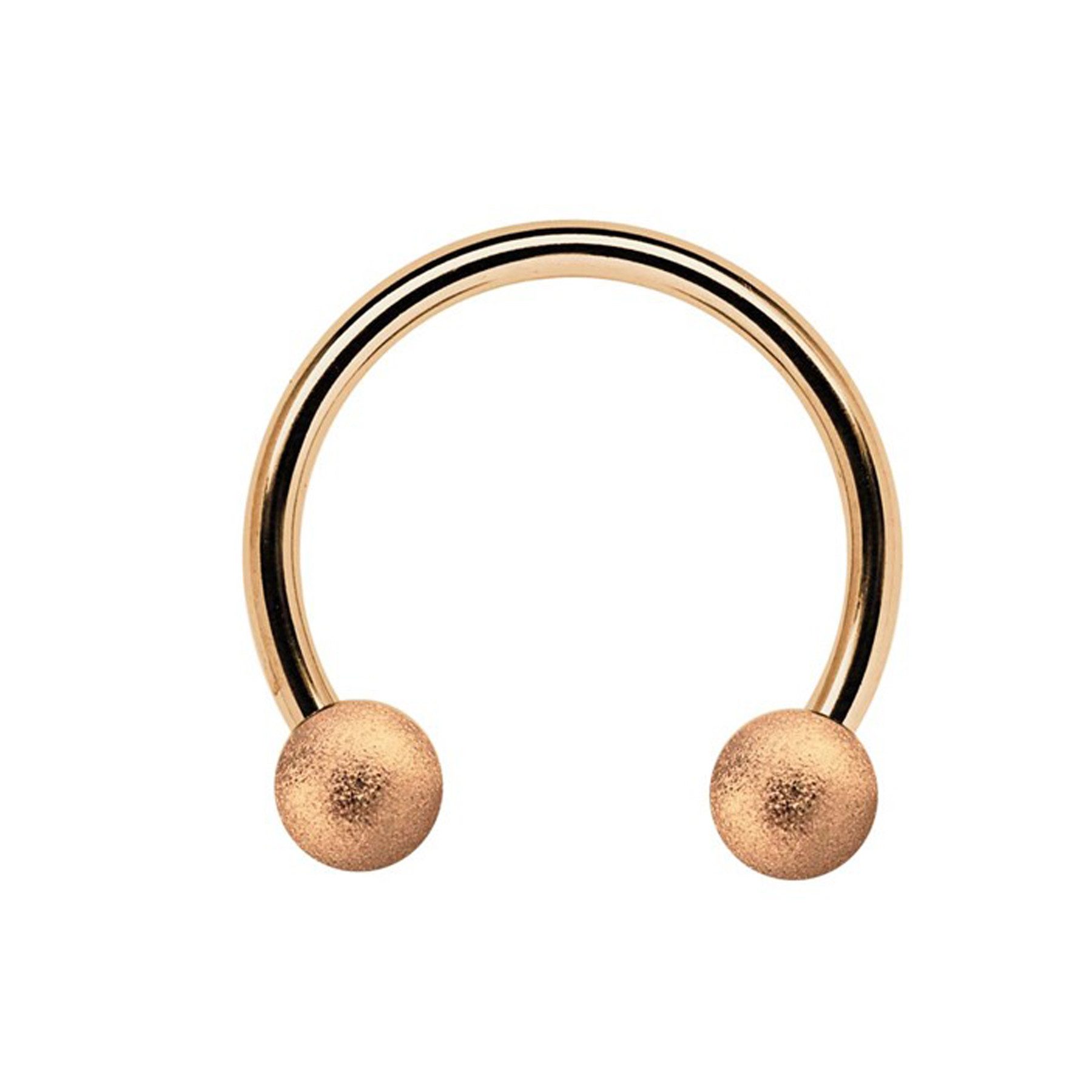 Adelia´s Nasenpiercing Piercing Nasenpiercing, Aus 316l Stahl​ PVD Rosegold beschichtet
