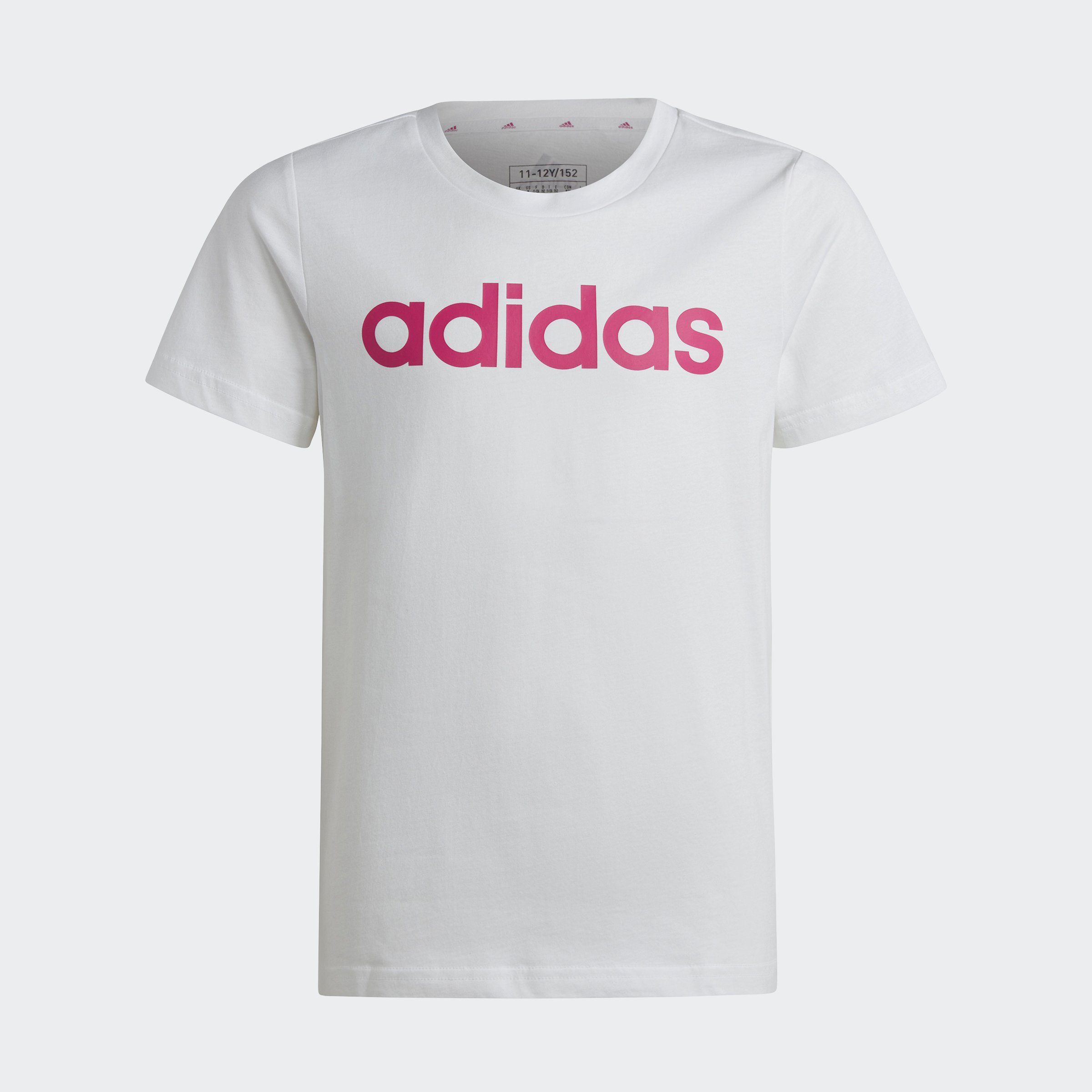 White Lucid / Semi LIN T-Shirt adidas G Sportswear Fuchsia T