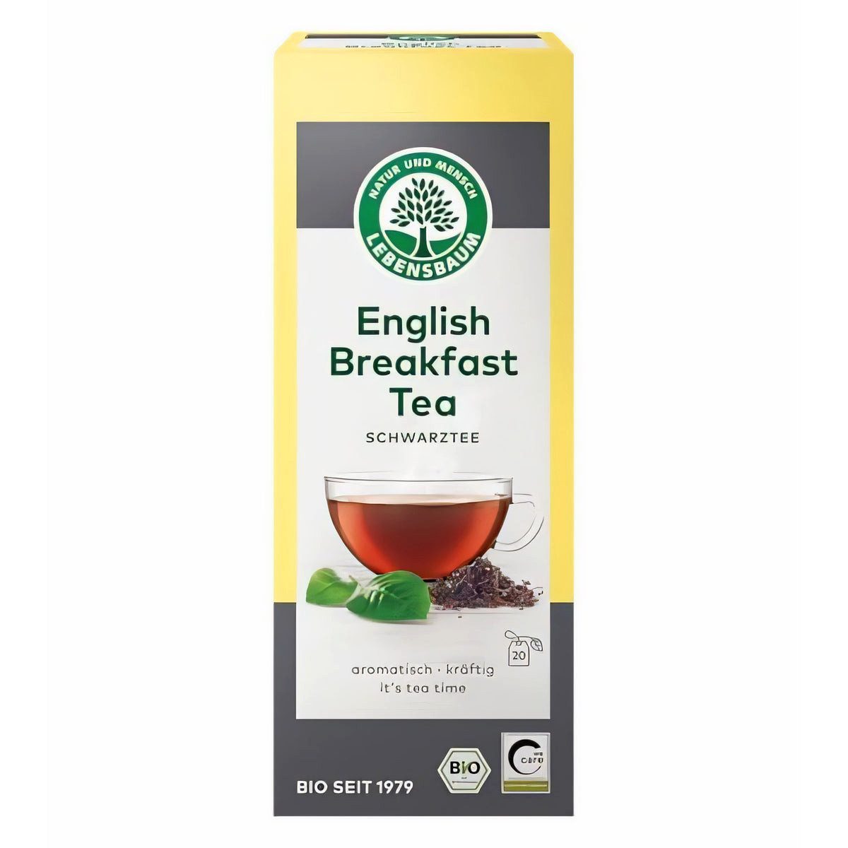 leben Tee Lebensbaum English Breakfast, Bio-Schwarztee 20 Te