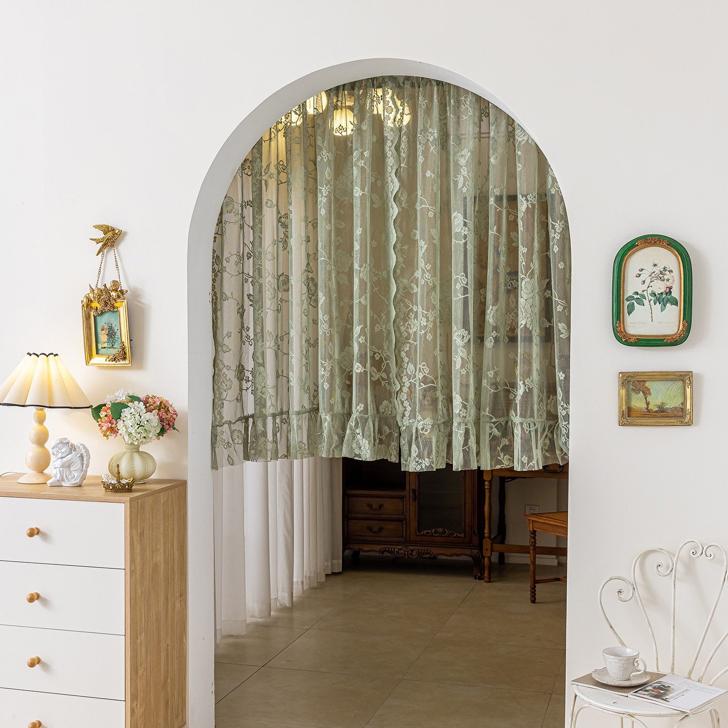 BYSURE Scheibengardine (2 St), Stangendurchzug, Französischer Plissee-Kurzv günstig online kaufen