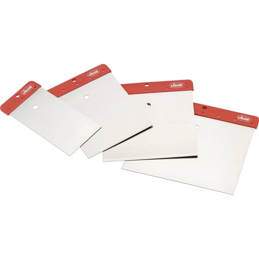 VIGOR Breitspachtel Japanspachtel Metall-Satz V4279