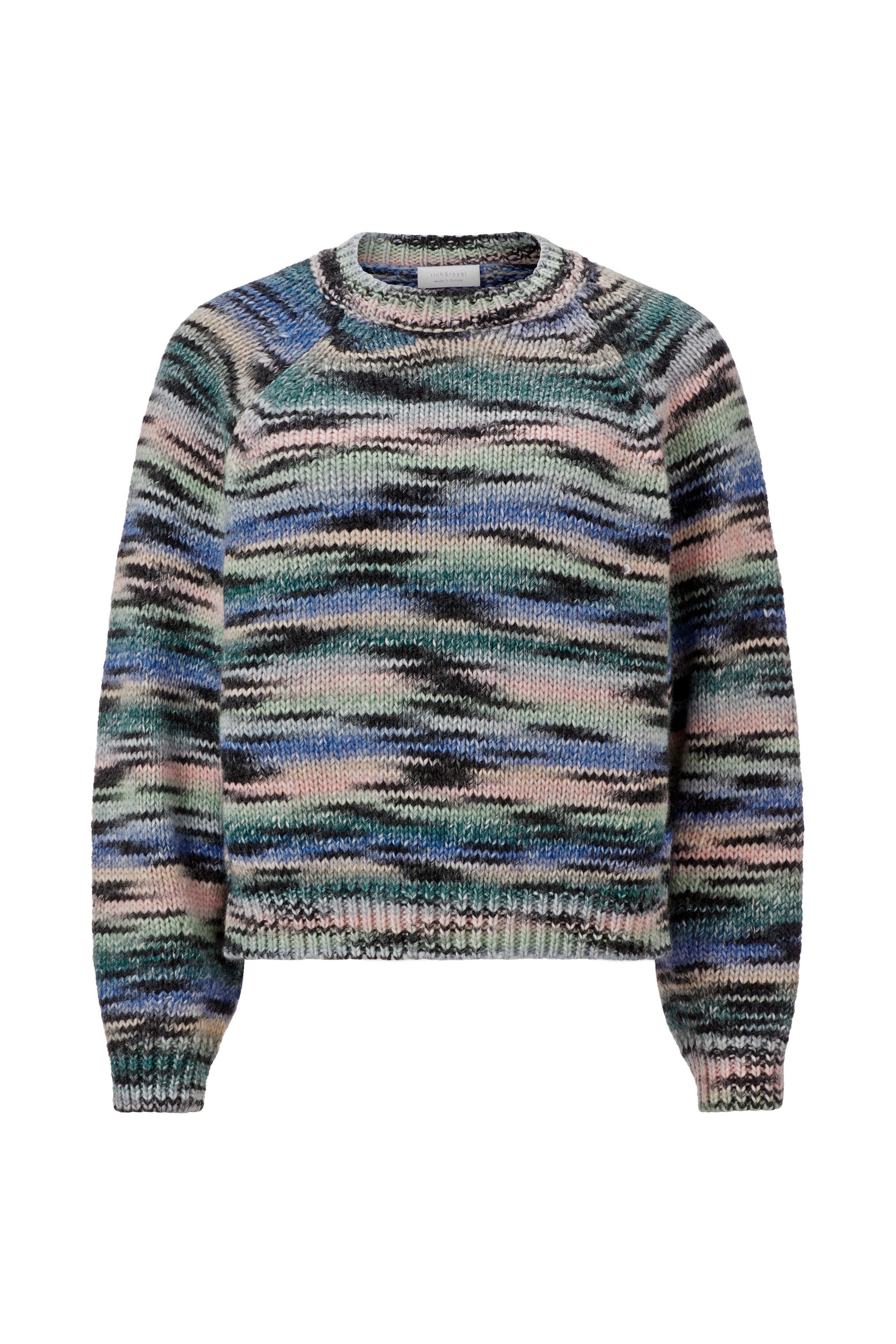 Strickpullover Space dye crew neck