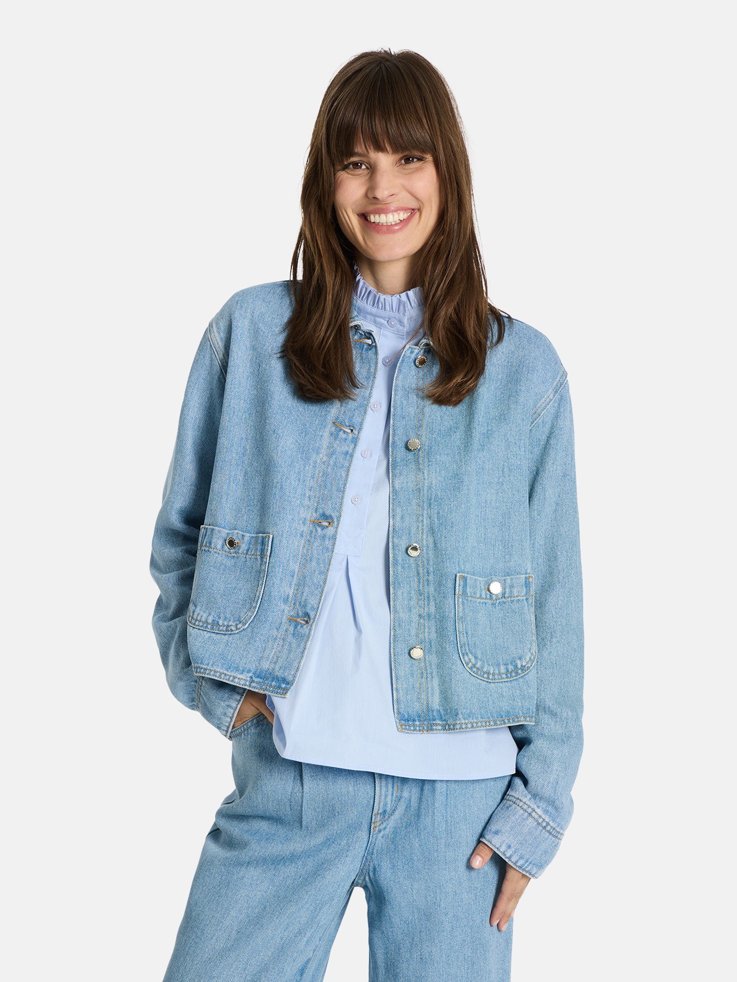 Lieblingsstück Jeansjacke Nixon aus softem Material günstig online kaufen