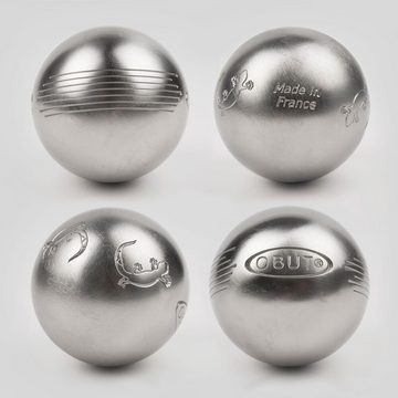 Obut Spielball Boule Pétanque, Original französische Stahlkugeln, keine Sandfüllung