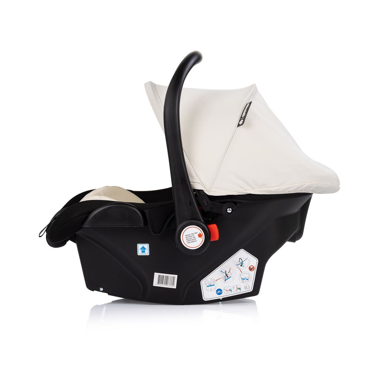 Chipolino Babyschale Set Babyschale Isofix-Basis, ab: 0, bis: 1.25, station Amore i-Size Gruppe 0+ (0 - 13 kg)
