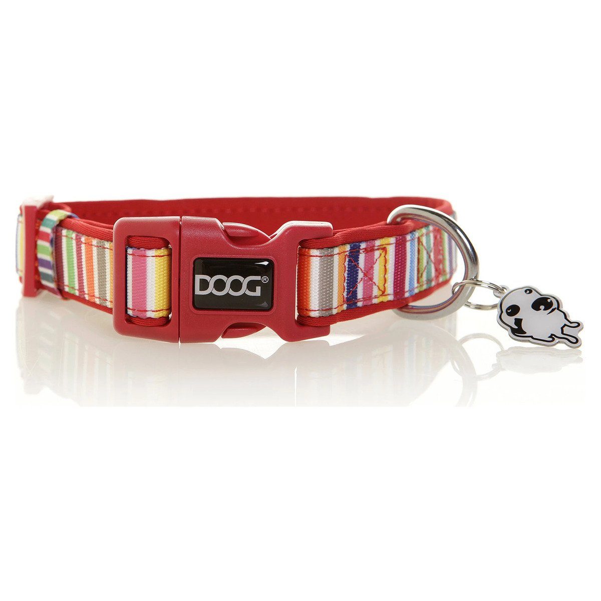 DOOG Hunde-Halsband Halsband Scooby multi-color stripped