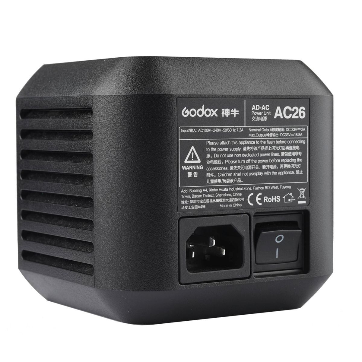 Godox AC26 AC Adapter für AD600 Pro Netzteil