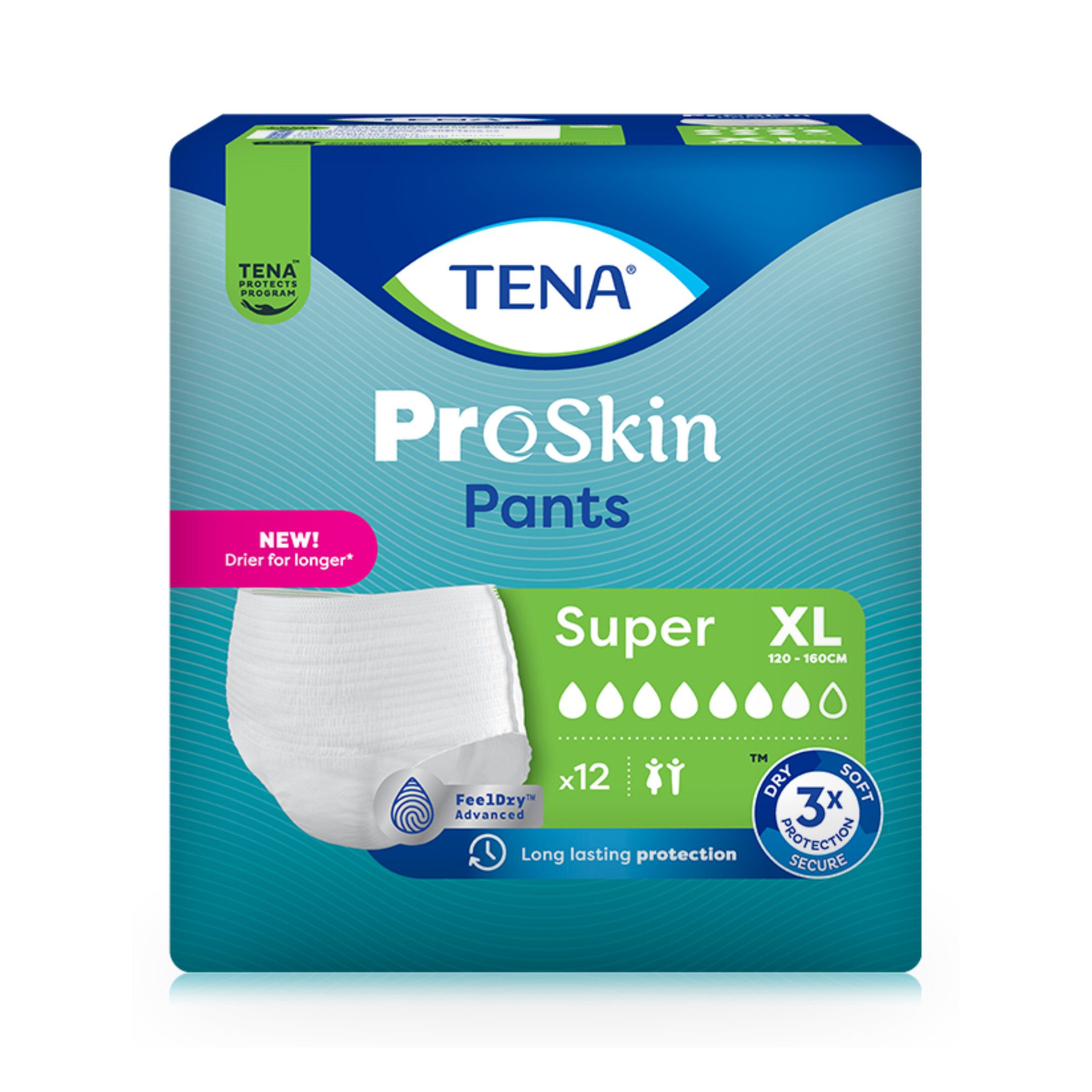 TENA Inkontinenz-Pants TENA - Pants Super S - XL, XL Gr., 12-St.