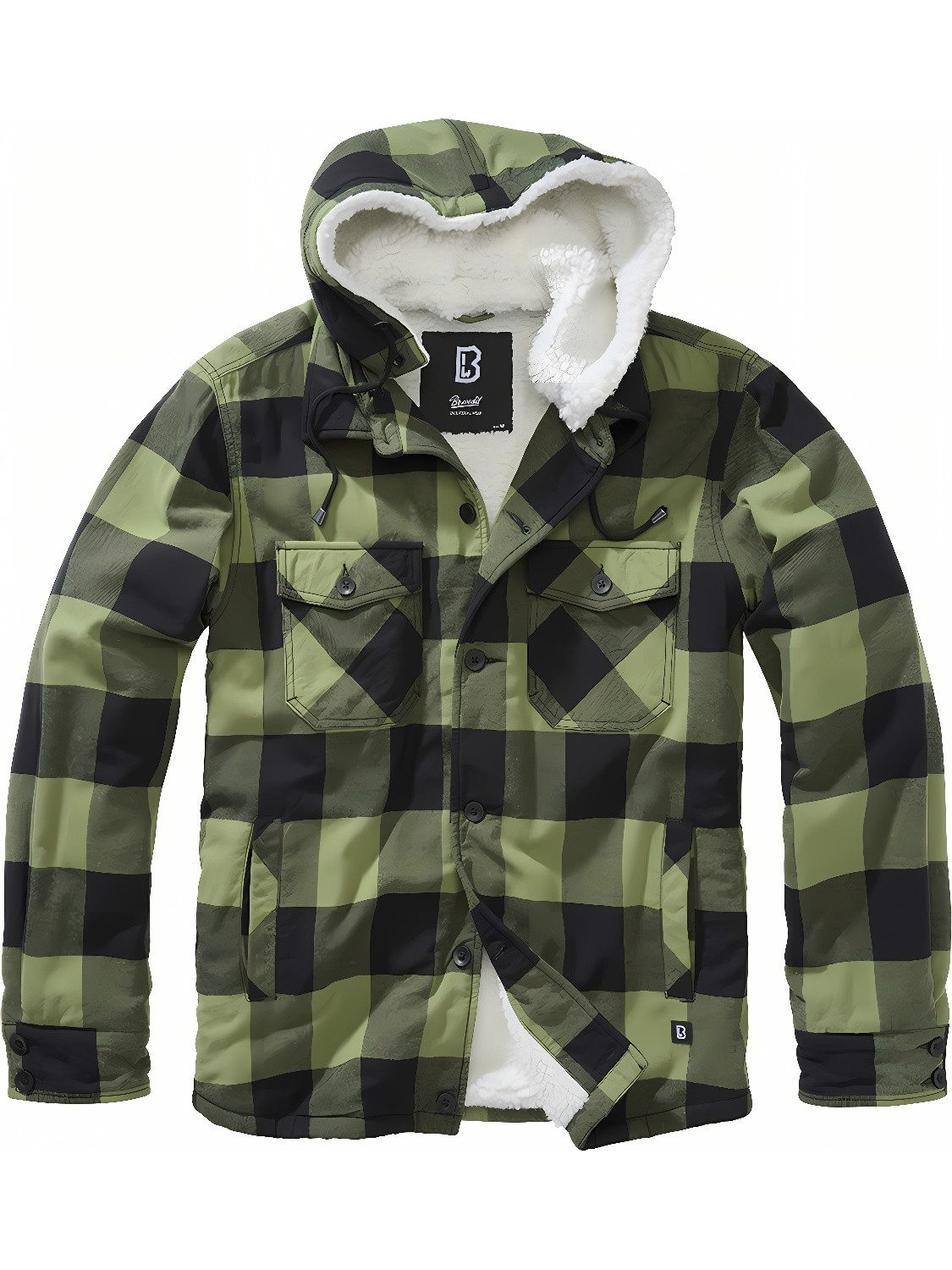 Anorak Brandit Herren Lumberjacket Hooded