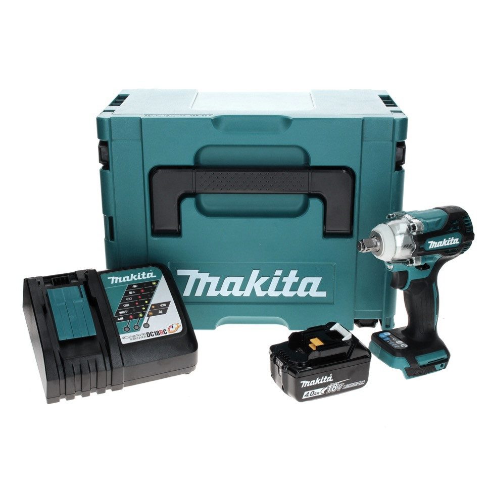 Thumbnail - Makita Akku-Schlagschrauber DTW 300 RM1J Akku Schlagschrauber 18 V 330 Nm 1/2" Brushless + 1x Akk