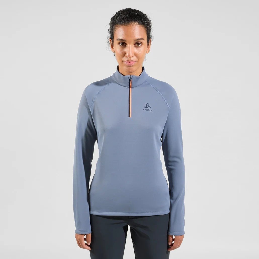 Rollkragenpullover Mid layer 1/2 zip BESSO
